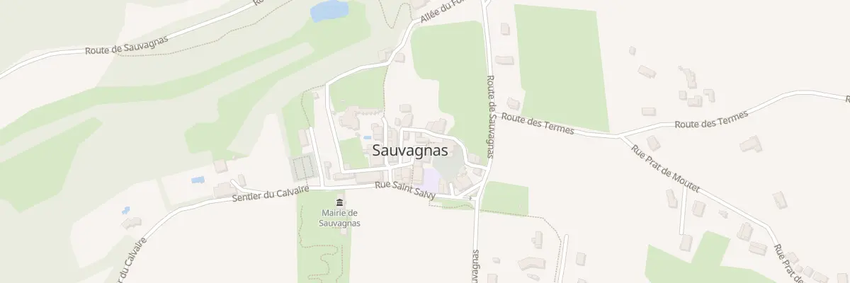 Plan du 5178 Le Bourg à Sauvagnas