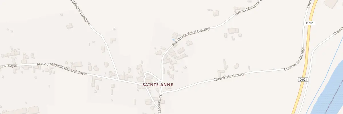 Plan du 9100 Rue du Mal Lyautey à Saint-Gaudens