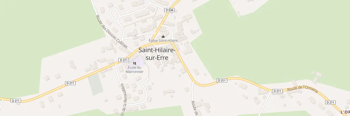 Plan du 7 Rte de l’Ormerie à Saint-Hilaire-sur-Erre