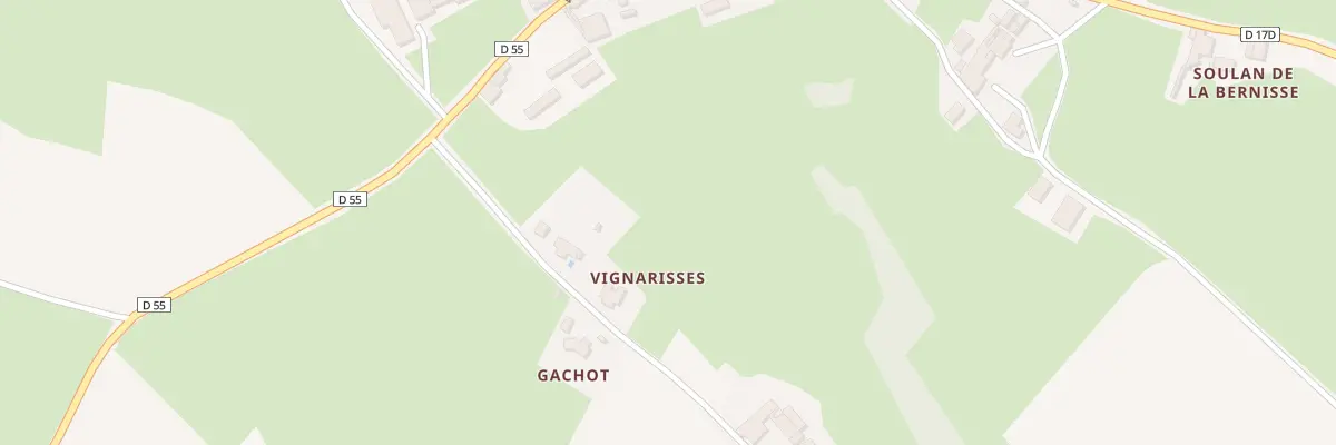 Plan du 1 Vignarisses à Saint-Ferréol-de-Comminges