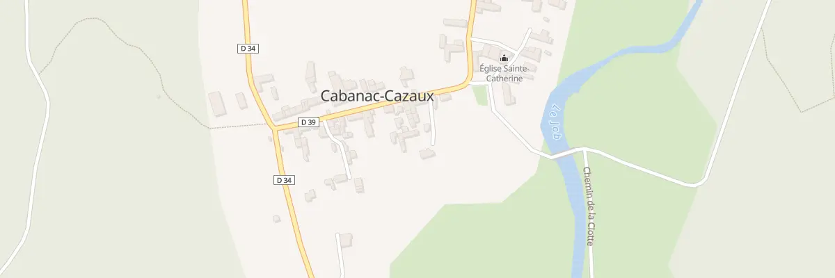 Plan du 21 Village à Cabanac-Cazaux