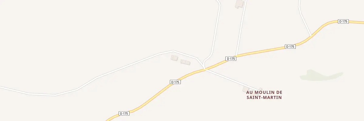 Plan du 6 Rte de Nougaroulet à Crastes