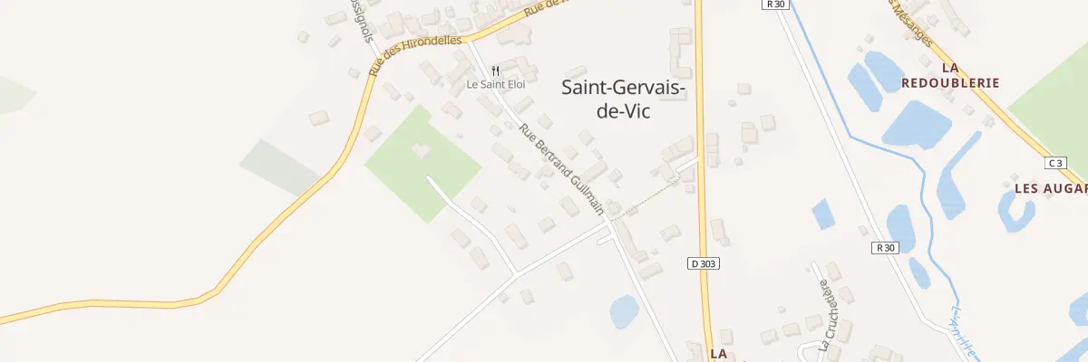 Plan du 12 Rue Bertrand Guilmain à Saint-Gervais-de-Vic