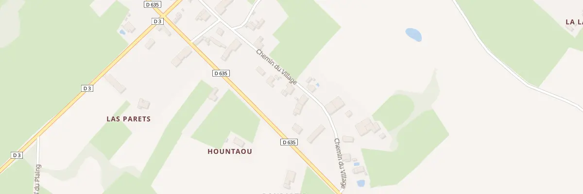 Plan du 10 Chem du Village à Ciadoux