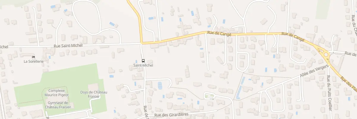 Plan du 9 Rue de Cangé à Saint-Avertin
