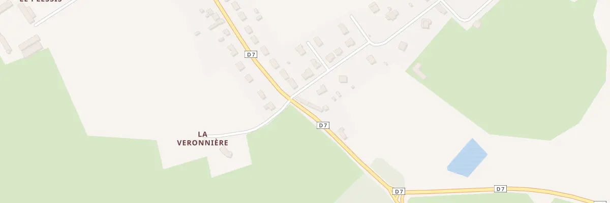 Plan du 2 Rue de la Grande Mérie à Courgenard