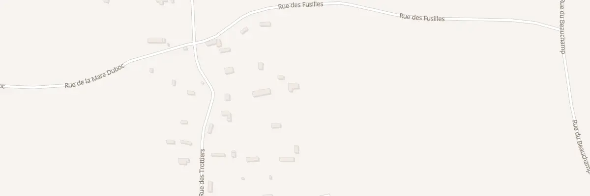 Plan du 8 Rue des Trottiers à Rougemontier