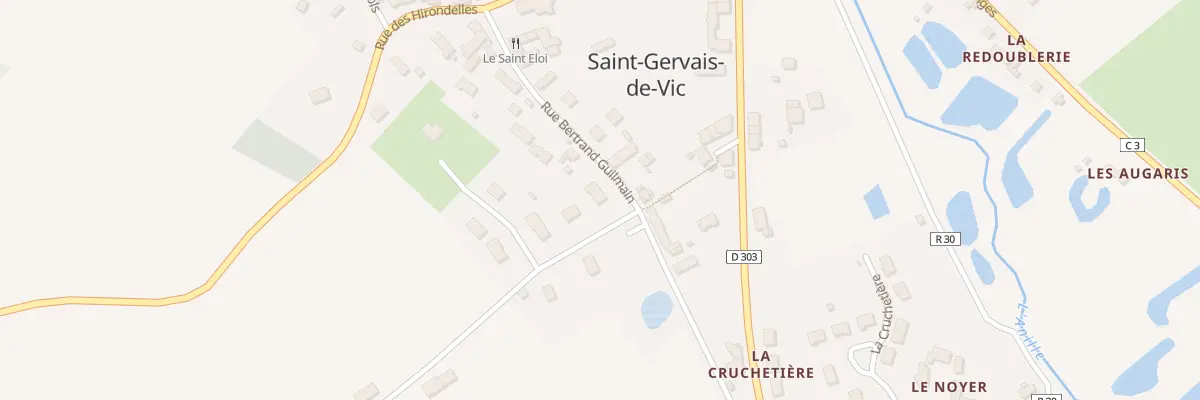 Plan du 2 Rue du Marchais à Saint-Gervais-de-Vic