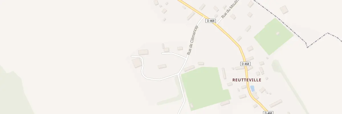 Plan du 124 Rue de Clemencey à Cailleville