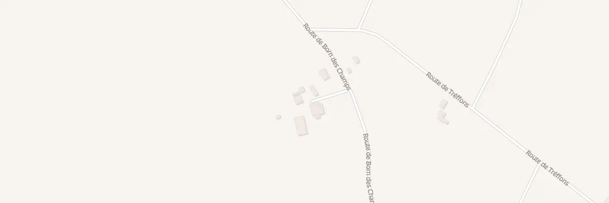Plan du 1723 Rte de Born des Champs à Rives