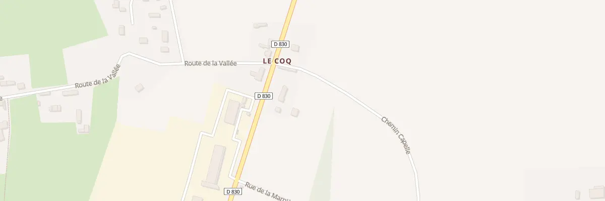 Plan du 6 Rte du Coq à Neaufles-Auvergny
