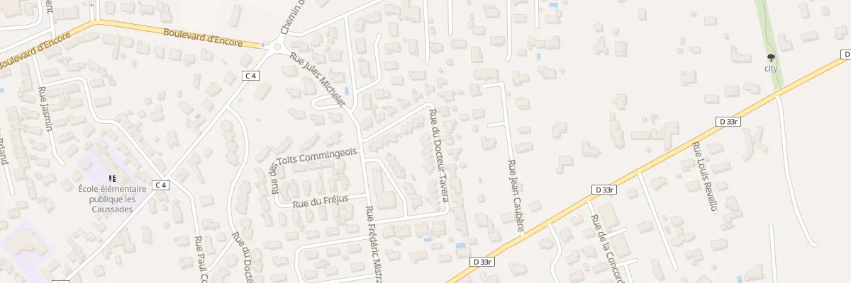 Plan du 11 Rue du Docteur Tavera à Saint-Gaudens