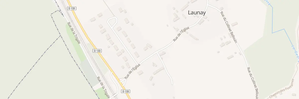 Plan du 7 Rue Grande à Launay