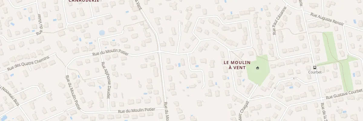 Plan du 1 All Eugène Delacroix à Saint-Avertin