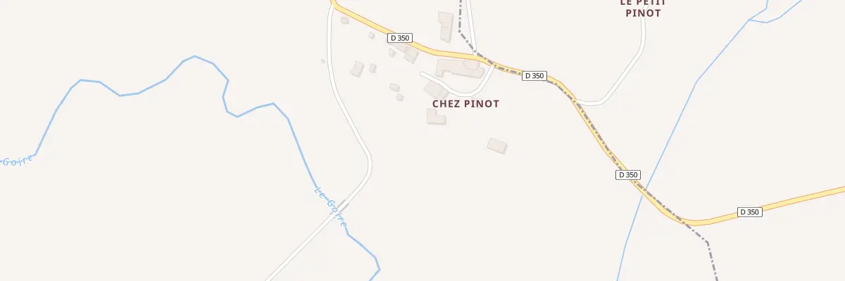 Plan du 774 Chez Pinot à Saulgond