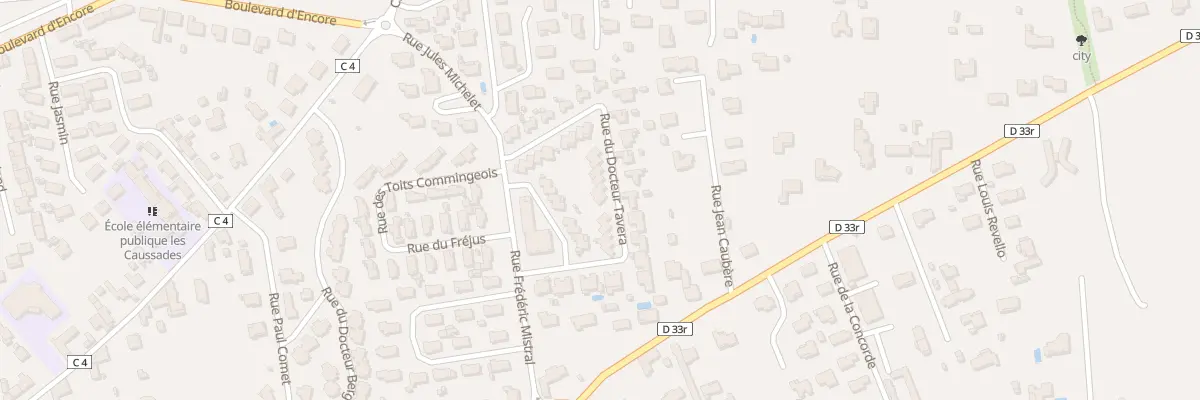Plan du 7 Rue du Docteur Tavera à Saint-Gaudens
