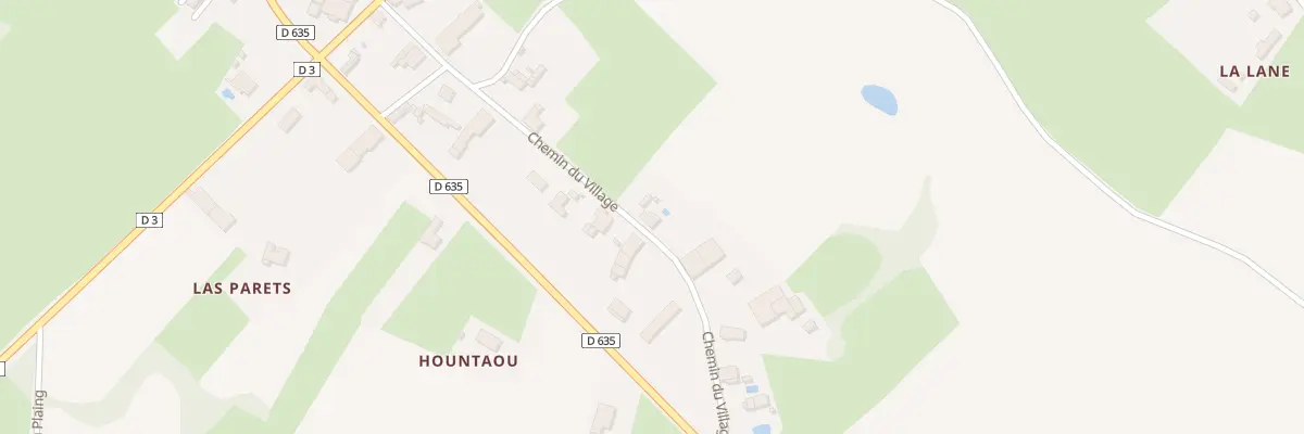 Plan du 13 Chem du Village à Ciadoux