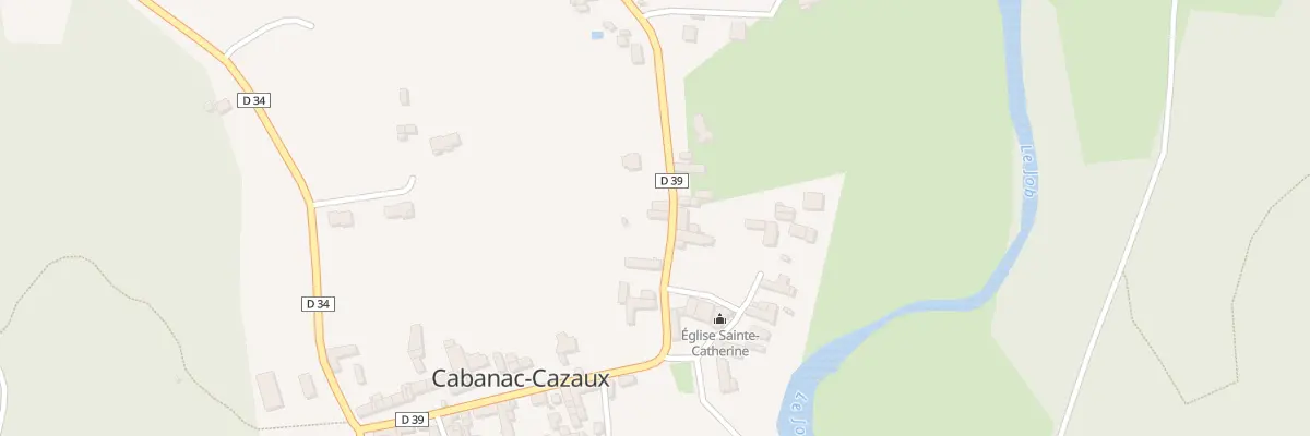 Plan du 8 Escoumanie à Cabanac-Cazaux