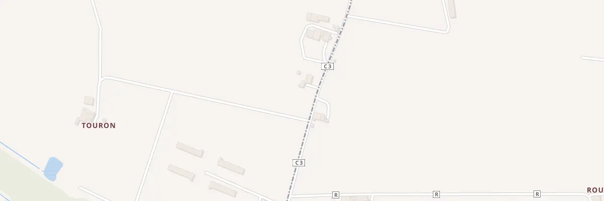 Plan du 1029 Rte de Berty à Caudecoste
