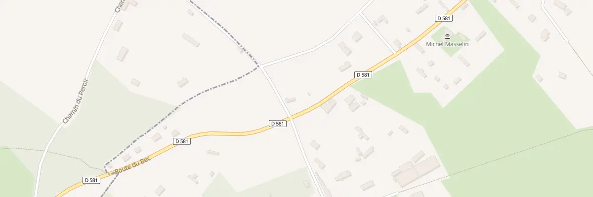 Plan du 524 Rte du Bec à Malleville-sur-le-Bec