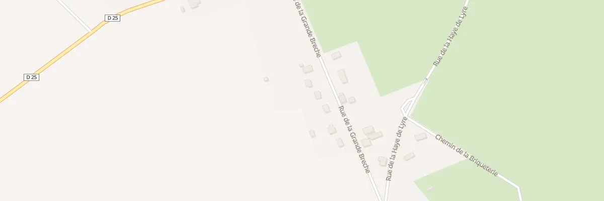 Plan du 7 Rue de la Grande Breche à Mesnil-en-Ouche