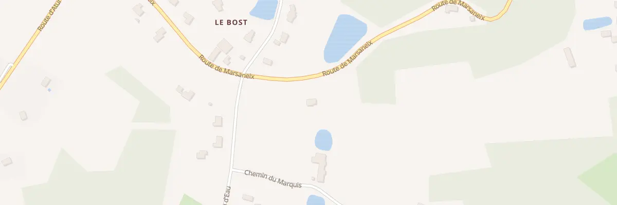 Plan du 886 Rte de Marsaneix à Église-Neuve-de-Vergt