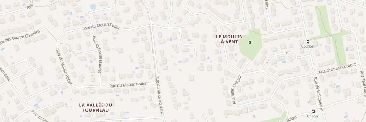Plan du 7 All Eugène Delacroix à Saint-Avertin