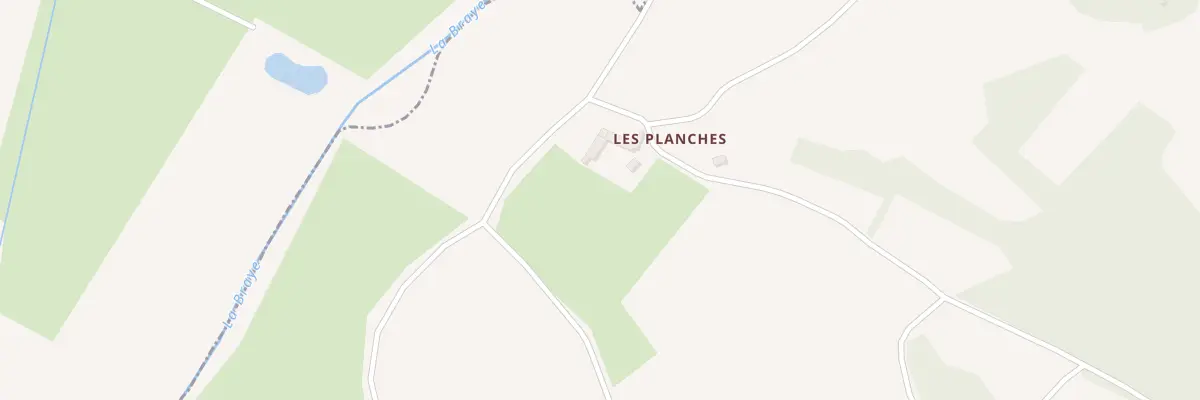 Plan du 32 Les Planches à Bonneveau