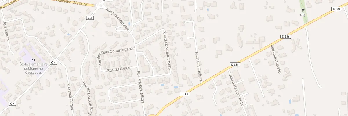 Plan du 16 Rue du Docteur Tavera à Saint-Gaudens