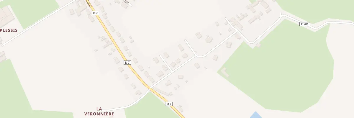 Plan du 7 Rue de la Grande Mérie à Courgenard