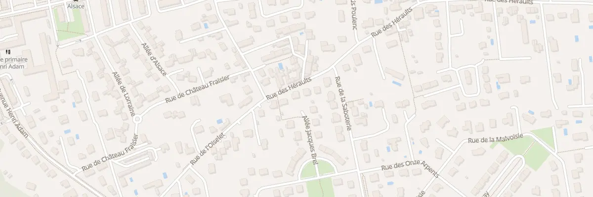 Plan du 7 Rue des Héraults à Saint-Avertin