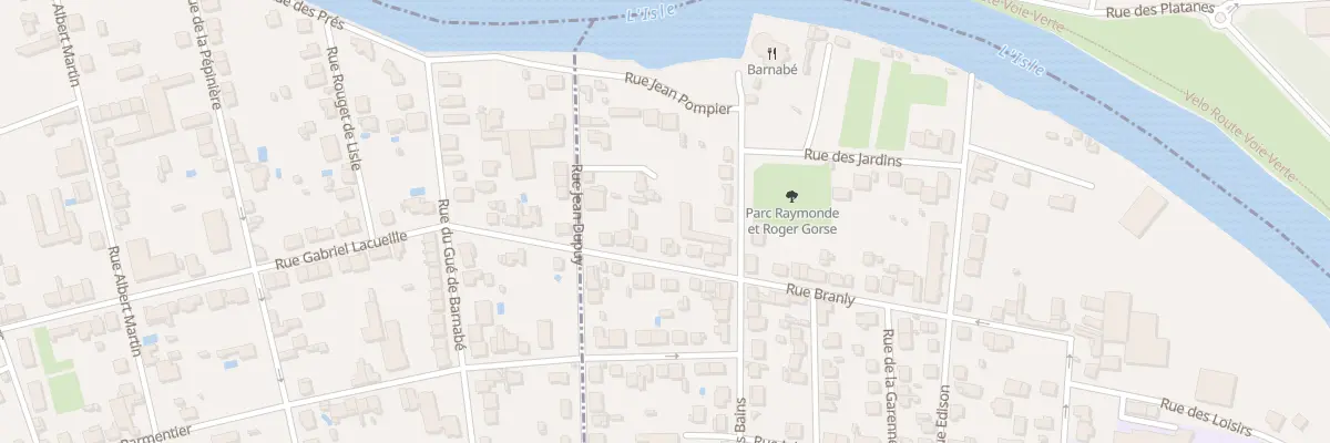 Plan du 13A Rue Edouard Branly à Boulazac Isle Manoire