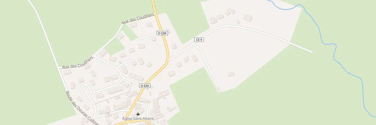 Plan du 1B Les Faux Gommees à Saint-Hilaire-sur-Erre