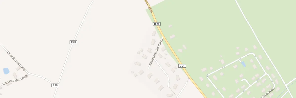 Plan du 3 Res des Parcs à Chéronvilliers