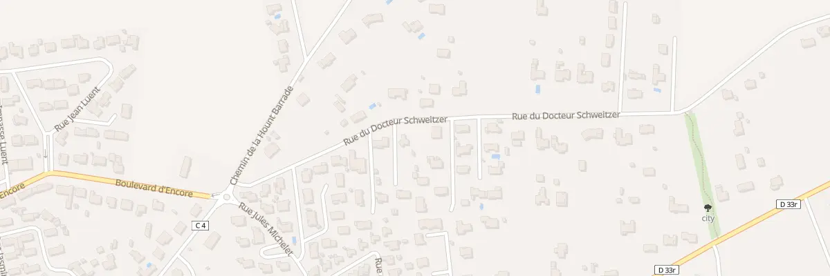 Plan du 154 Rue du Docteur Schweitzer à Saint-Gaudens