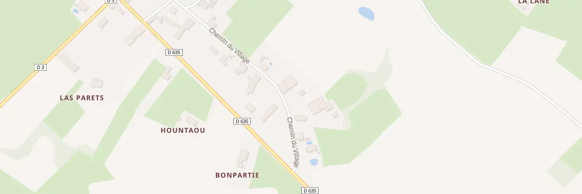 Plan du 17 Chem du Village à Ciadoux
