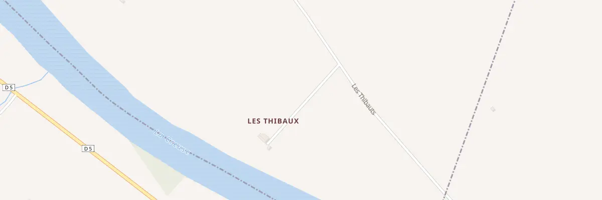 Plan du 167 Les Thibaux à La Guerche