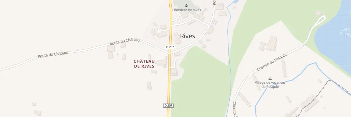 Plan du 494 Rte Issigeac à Rives