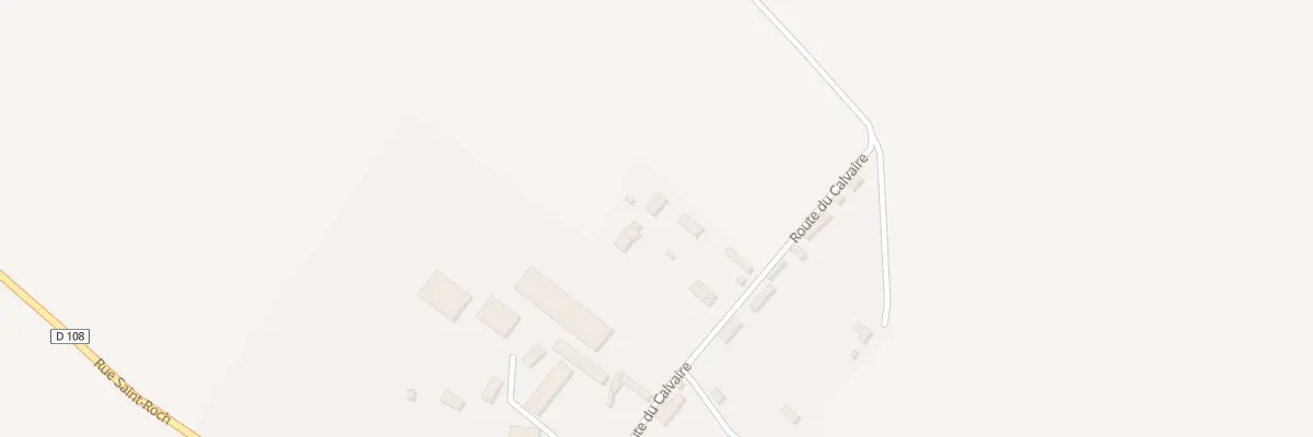 Plan du 407 Rte du Calvaire à Drosay