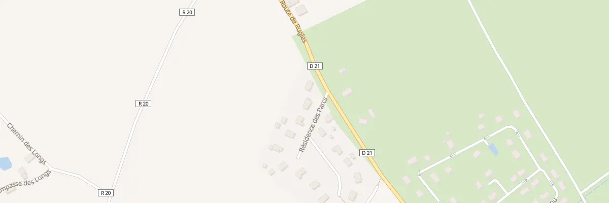 Plan du 2 Res des Parcs à Chéronvilliers