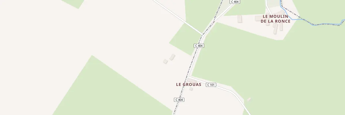 Plan du 5503 Le Jarrier à Lamnay