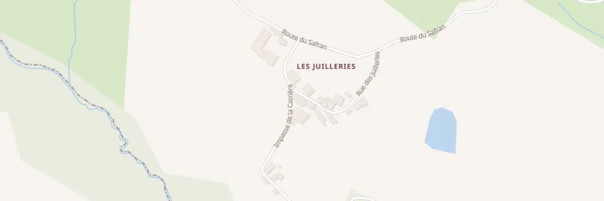 Plan du 109 Imp de la Carrière à Champs-Romain