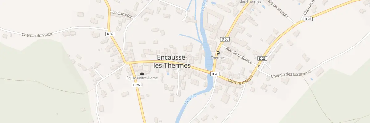 Plan du 12 Rue Longue à Encausse-les-Thermes