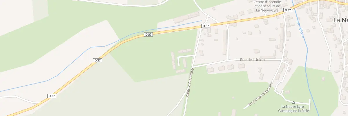 Plan du 4026 Rte d’Auvergny à La Neuve-Lyre