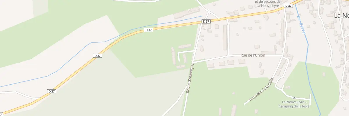 Plan du 4025 Rte d’Auvergny à La Neuve-Lyre