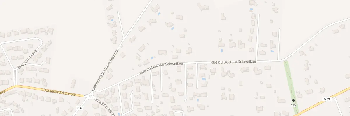 Plan du 165 Rue du Docteur Schweitzer à Saint-Gaudens