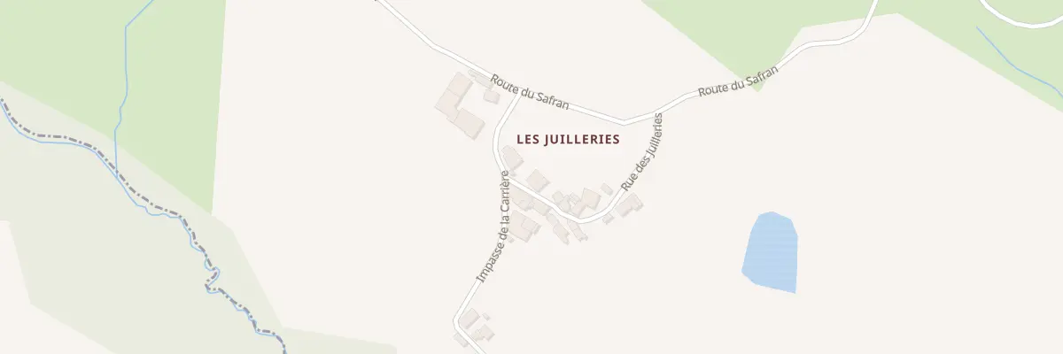 Plan du 23 Rue des Juilleries à Champs-Romain