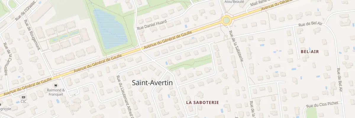 Plan du 3 Rue Fernand et Paul Mechin à Saint-Avertin