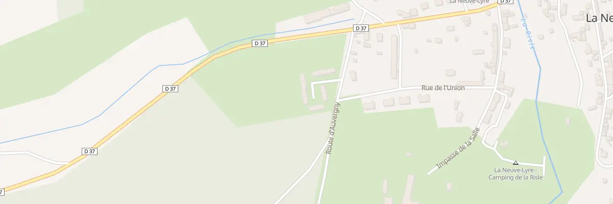 Plan du 4024 Rte d’Auvergny à La Neuve-Lyre