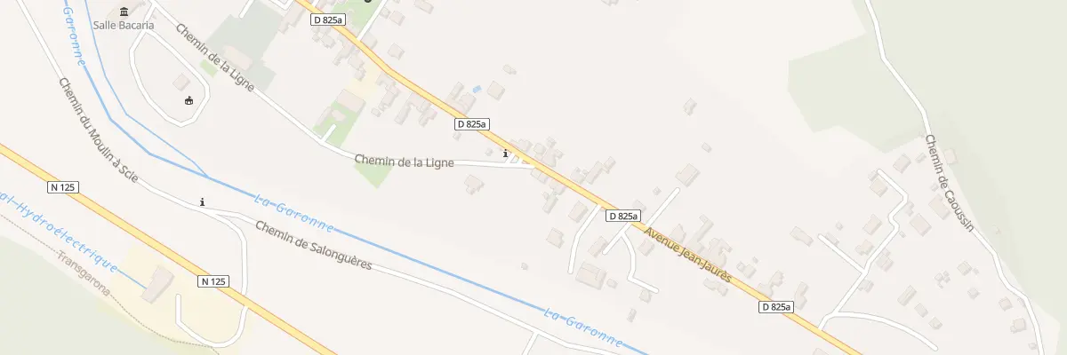 Plan du 252 Carrere Bieille à Fos